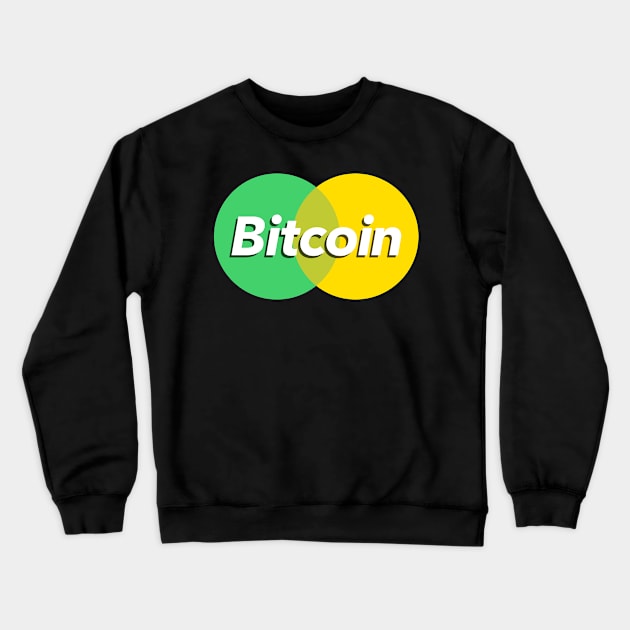 Mastercoin Bitcoin Crewneck Sweatshirt by tshirtbaba